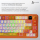 Ajazz AK820 MAX Avocado Switch Orange White RGB z ekranem - 1536369 - zdjęcie 14